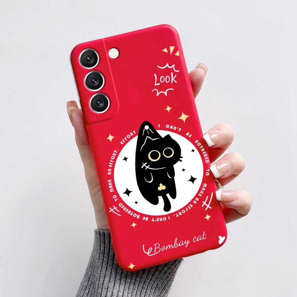 Чехол для Samsung Galaxy S22 Сумки S 22 Plus Ultra Чехол Защитный Силиконовый Funda Чехол для Телефона Астронавт Coque Для Samsung S22 Capa