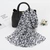 Chiffon Scarf Printing Thin Popular Scarf Sunscreen Women's Small Dots