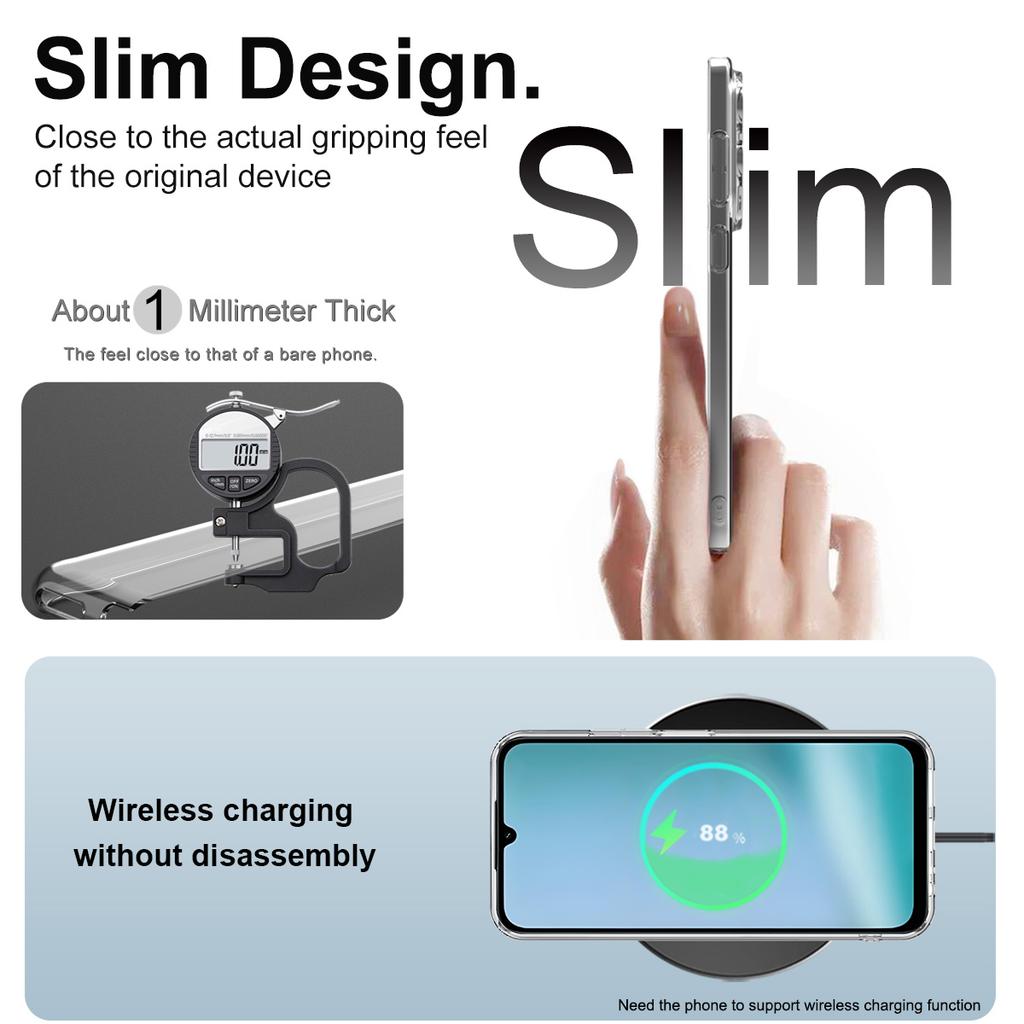 Для POCO C85 4G Чехол для телефона IMAK Мягкий тонкий чехол Серия UX-5