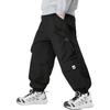 Zuoxi Boys' Pants, Spring 2026 New Style, Children's Cargo Pants, Outdoor Hiking Trousers for Older Kids, Purple, Size 140