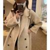 Double Sided Wool Coat Loose Casual Woolen Coat