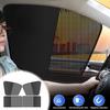 2-слойный магнитный солнцезащитный козырек на автомобильное окно, автомобильная шторка для защиты от солнца для ребенка, солнцезащитный козырек на переднее/заднее/боковое окно, автоматическая защита от солнца и УФ-излучения