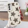 Мягкий чехол-бампер с принтом леопарда коричневого цвета для Samsung Galaxy A16 A52 A12 A14 A13 A21s A11 A15 A05 A03 A04 A22 A06 A23 A53 A33