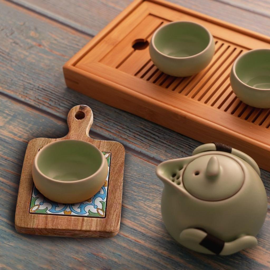 Коврик под кастрюлю из цельного дерева, изолирующий коврик для посуды, винтажный домашний коврик, коврик для кастрюли, термостойкий коврик для кухонного стола