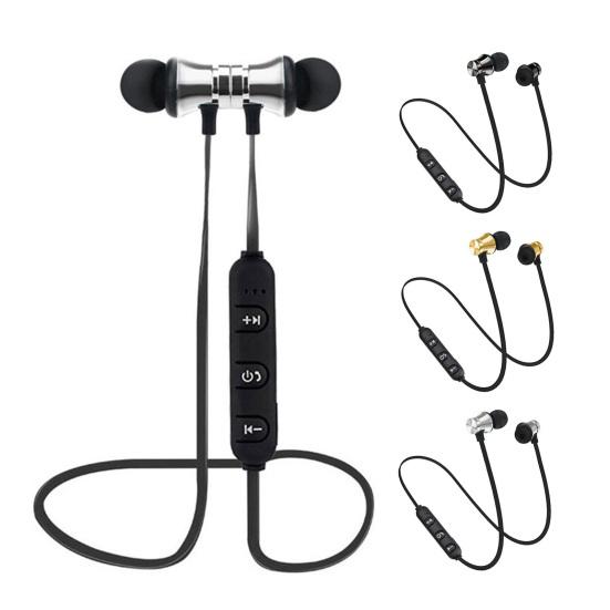 XT11 Neckband Earphone In-ear Magnetic Adsorption Sports Wireless Bluetooth-compatible Headset with Mic for Gaming