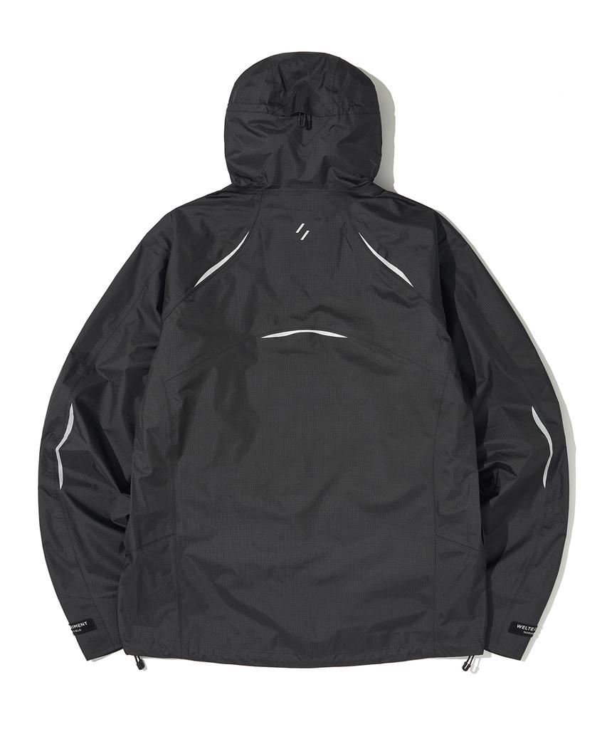 Welter Experiment 3Layer Slit Reflective Hard Shell Jacket_Black_Wol063