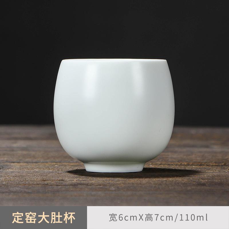 Five famous kilns tea cup master cup tea cup kung fu tea set company activity store souvenir