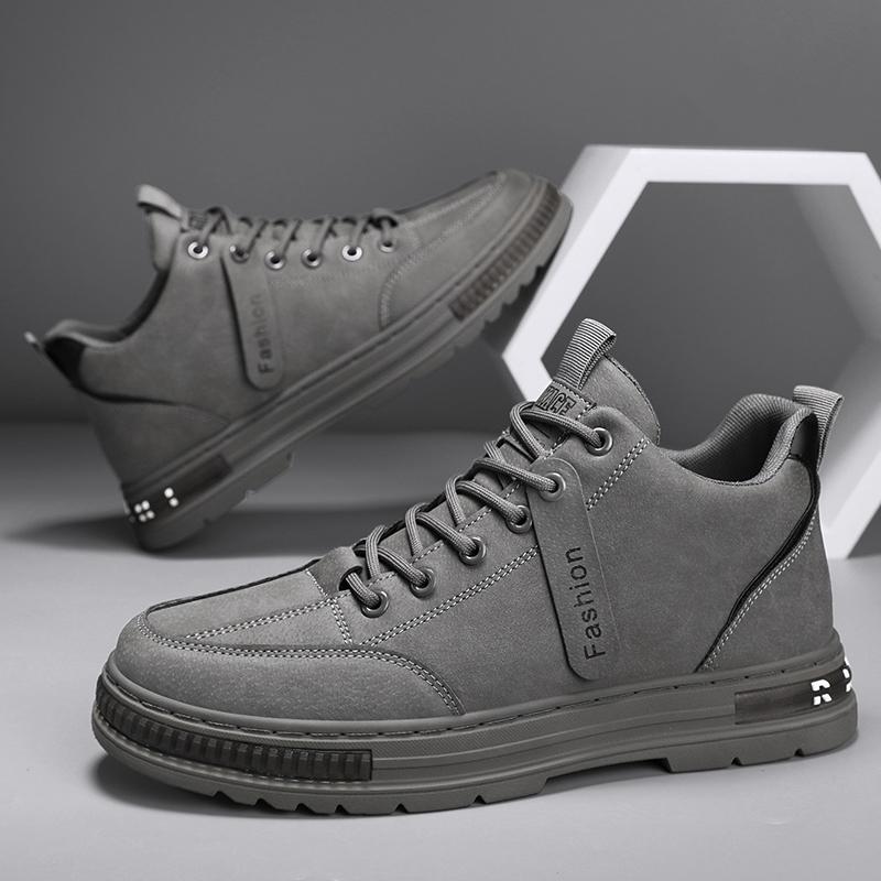 Высокие мужские ботинки осень-зима мужская обувь рабочие защитные кроссовки зимние уличные повседневные спортивные кроссовки мужские ботильоны