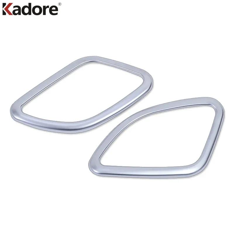 For Nissan Murano 2015-2017 2018 Matte Car Front Inner Door A Pillar Speaker Cover Trim Interior Accessories