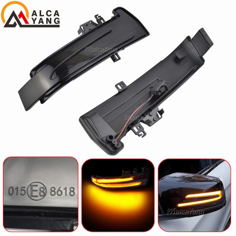 Dynamic Turn Signal LED Light Side Mirror Indicator Puddle Lamp For Mercedes Benz W204 CLA A B C E S GLA GLK CLS Class W176 W212