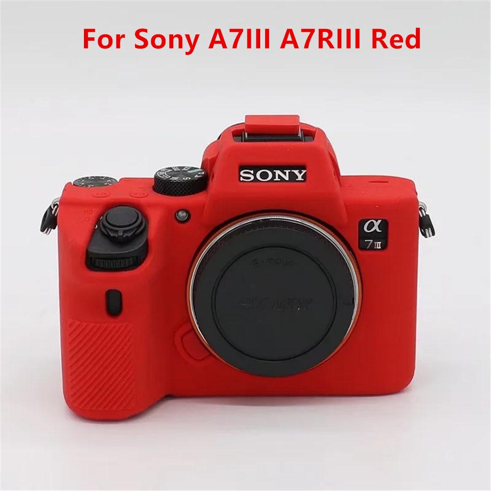 Мягкий силиконовый защитный чехол для корпуса камеры для Sony A7R5 A7R4 A7M4 A7R3 A7R2 A7S2 A72 ZVE10 ZV1F ZV1F M2
