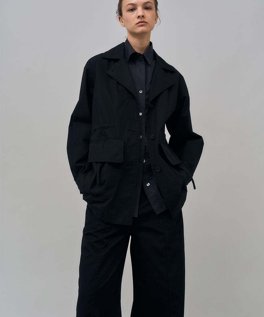 Rough Side White Label Valley Jacket Crow