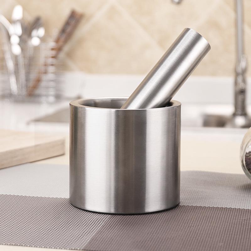 304 Stainless Steel Garlic Masher, Mincer, Peeler, and Spice Grinder