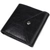 Original Wallet In Unisex Style Made of Glossy Genuine Leather GRANDE PELLE Wallet 16813 Black