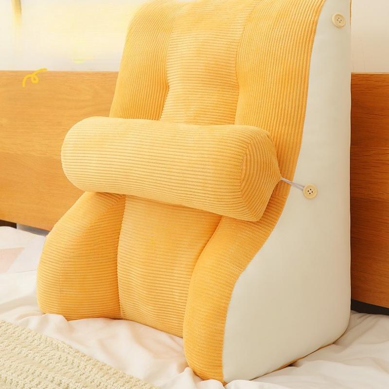 Поясничные прикроватные подушки Мягкая спинка Подушка для кровати Подушка-клин для ТВ Чтения Поясничная подушка Декоративные подушки для кровати