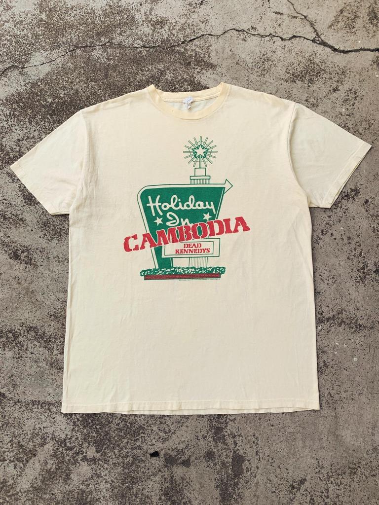 2012 Dead Kennedys Holiday In Cambodia Tshirt