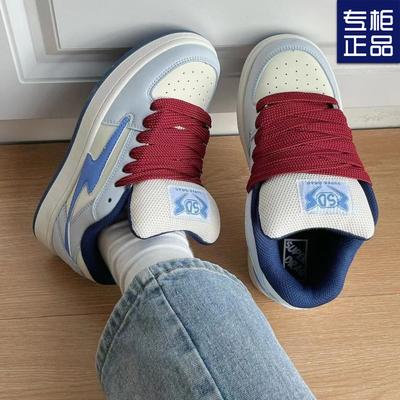 Обувь Lightning оригинальный микс и матч с цветком кешью, женские нишевые ретро повседневные кеды, новая суперлегкая женская обувь