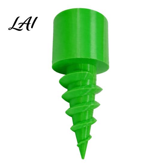 Camping Beverage Holder Beach Sand Cup Holder Stable Spiral Screw-in Stake 3D Outdoor Spike Print Portable Coaster for Lawn Picnic And Ground Stake