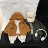 Baby Boy Jacket Autumn And Winter Coat New Trendy Cool Children'S Hooded Jacket Handsome Little Boy Top