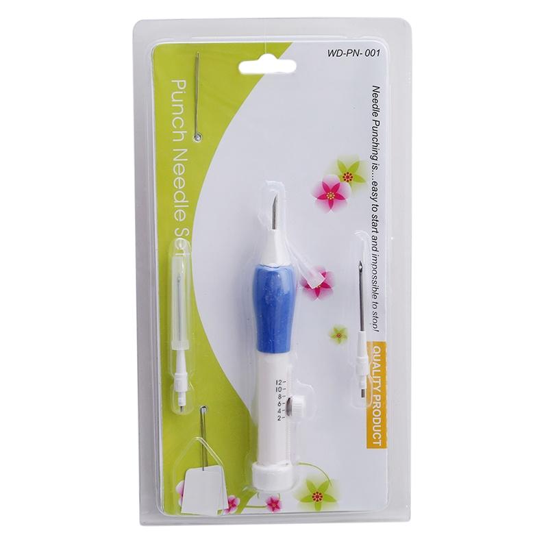 Ручка для вышивания «сделай сам», вязальная игла, безопасный легкий инструмент для рукоделия на нити для любителей рукоделия