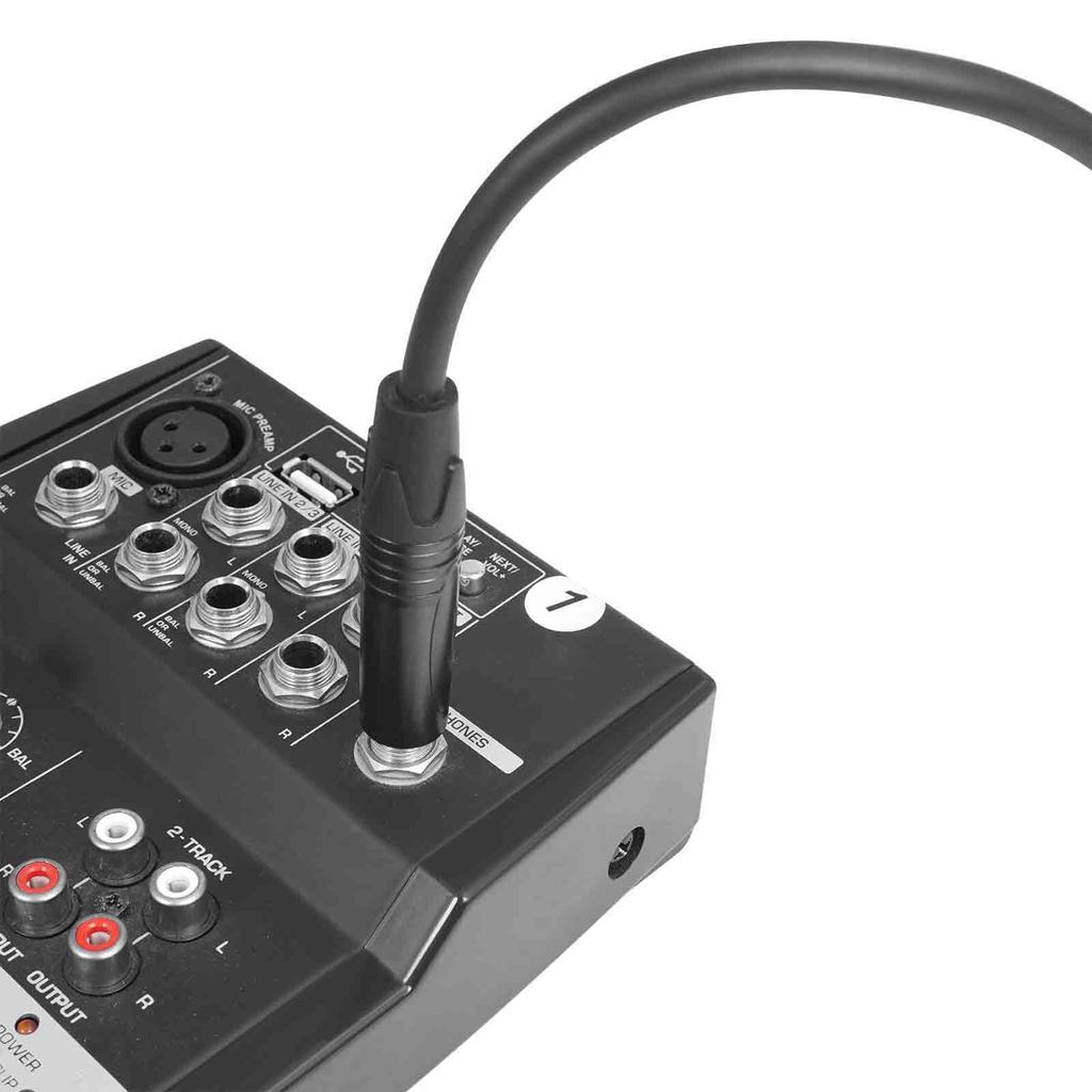6,35 мм 1/4 TRS стерео штекер к XLR 3-контактный гнездовой микрофонный кабель для микшеров и аудиооборудования, дополнительная длина