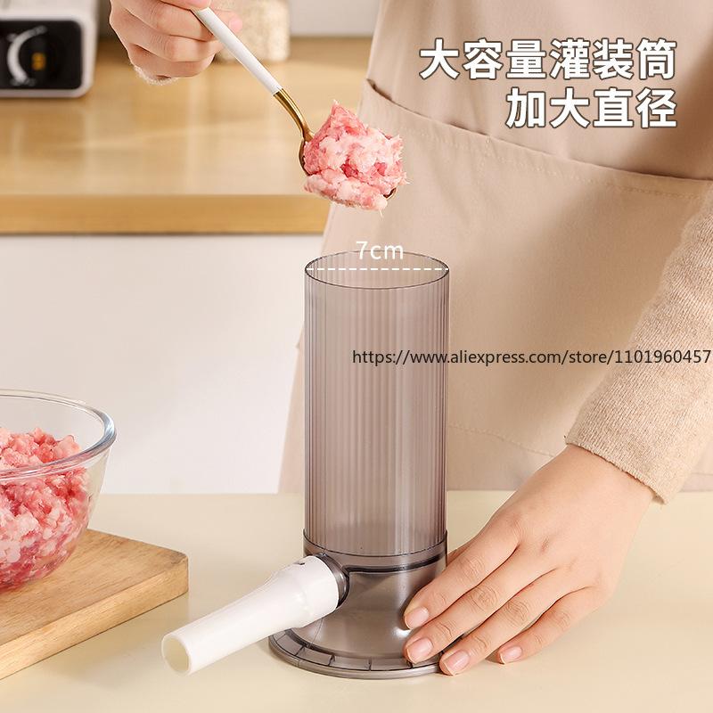 Ручной пресс Машина для набивки колбас Пищевой Домашний инструмент для наполнения колбасной оболочки для приготовления колбас Лару