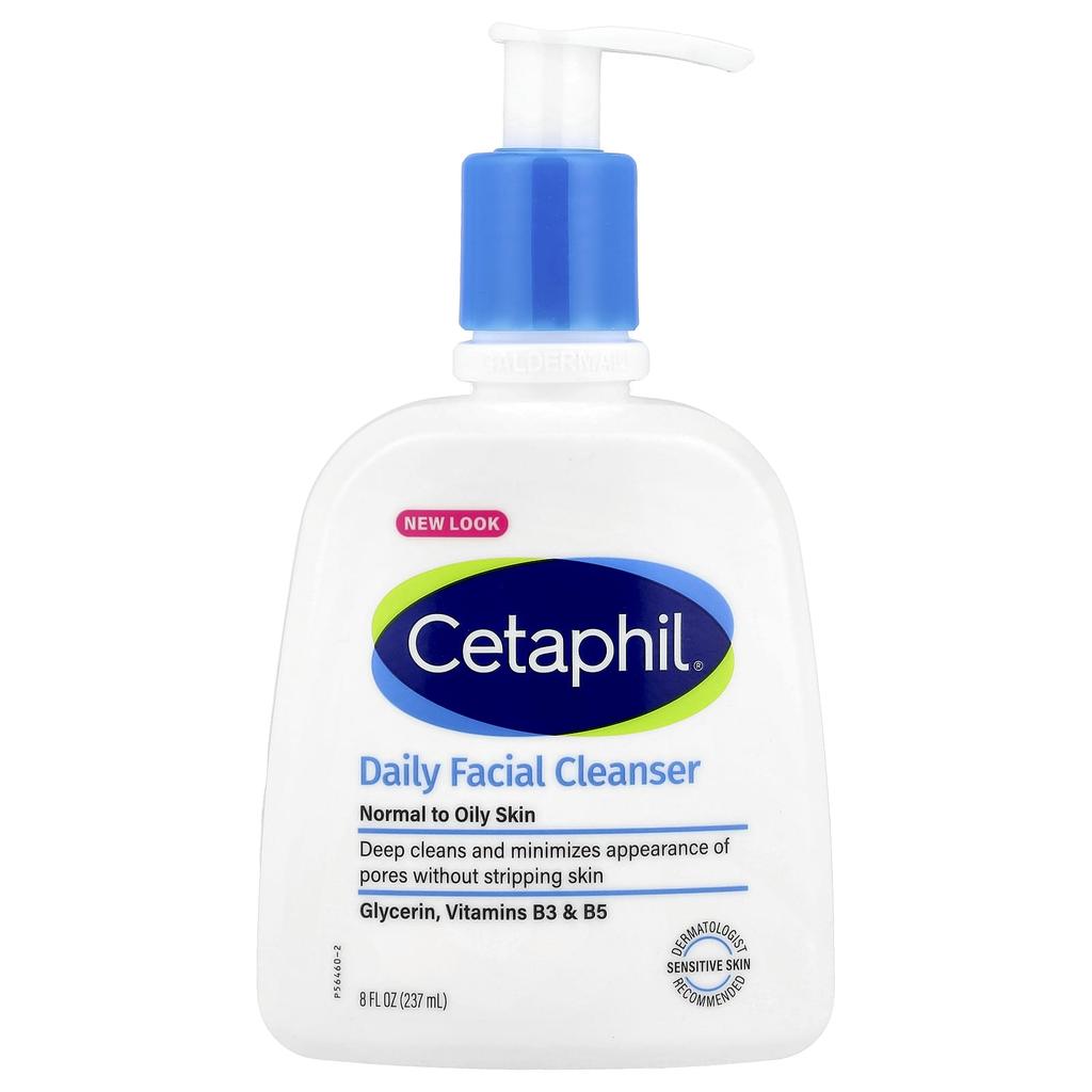 Daily Facial Cleanser, Normal To Oily Skin, 237Ml(8Fl Oz)