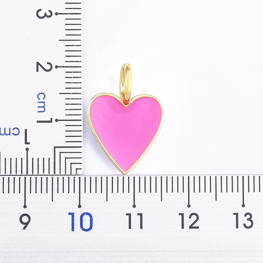 Nidin Romantic Heart Couple Necklace 5 Colors Simple Valentine's Day Sweater Chain Fine Friend Lovers Wedding Party Gift Jewelry