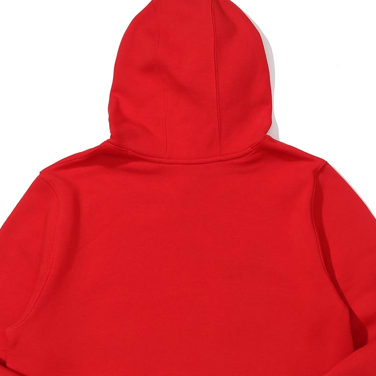 Nike X MLB Collaboration Logo Baseball Print Hoodie Детские толстовки с капюшоном Красные 3Z3B7SBGA-BOS