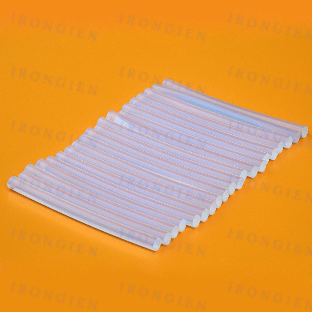 Irongien 20pcs/Set Hot Melt Glue Sticks Dia 7mm*Length100mm Mini Glue Gun Stick For DIY Art Craft Home Decoration General Repair