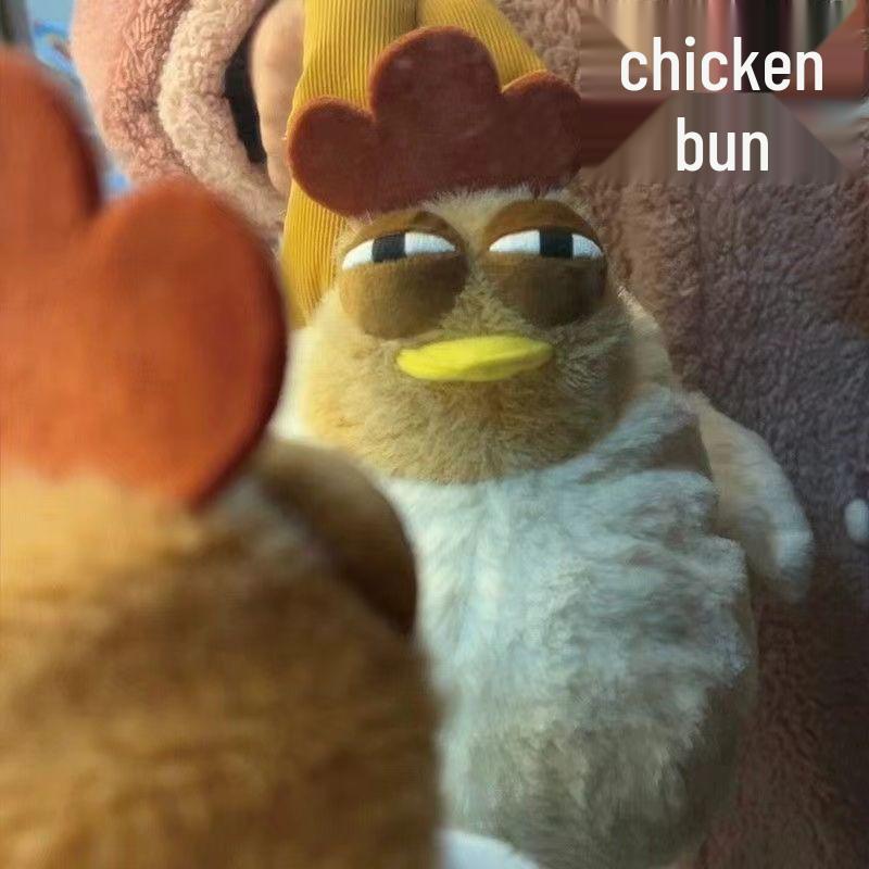 Милая мультяшная плюшевая сумочка и косметичка в виде кукушки