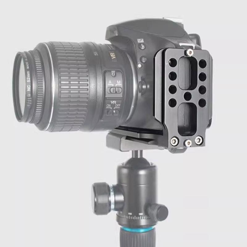 Алюминиевый L-образный кронштейн для камеры для стабилизаторов RSC2, вертикальное и горизонтальное крепление на штативы
