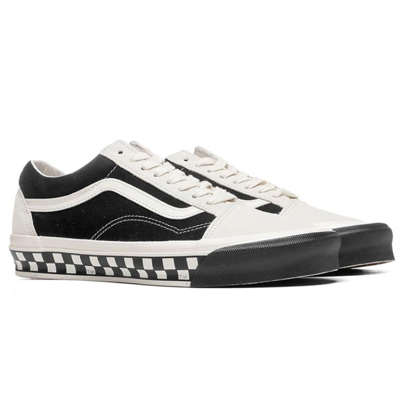 Vans Og Old Skool Lx 'Bumper Cars Marshmallow Black' Vans VN0A4P3X4NO