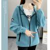 Thickened Velvet Jacket for Women,Loose and Casual Warm Leisure Sports Coat