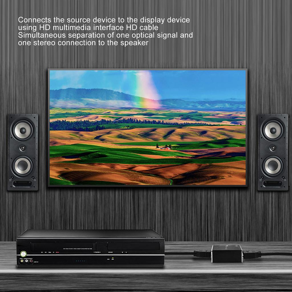 HD Multimedia Interface Splitter 5.1 Channel HD Sound Signal Converter HD Multimedia Interface