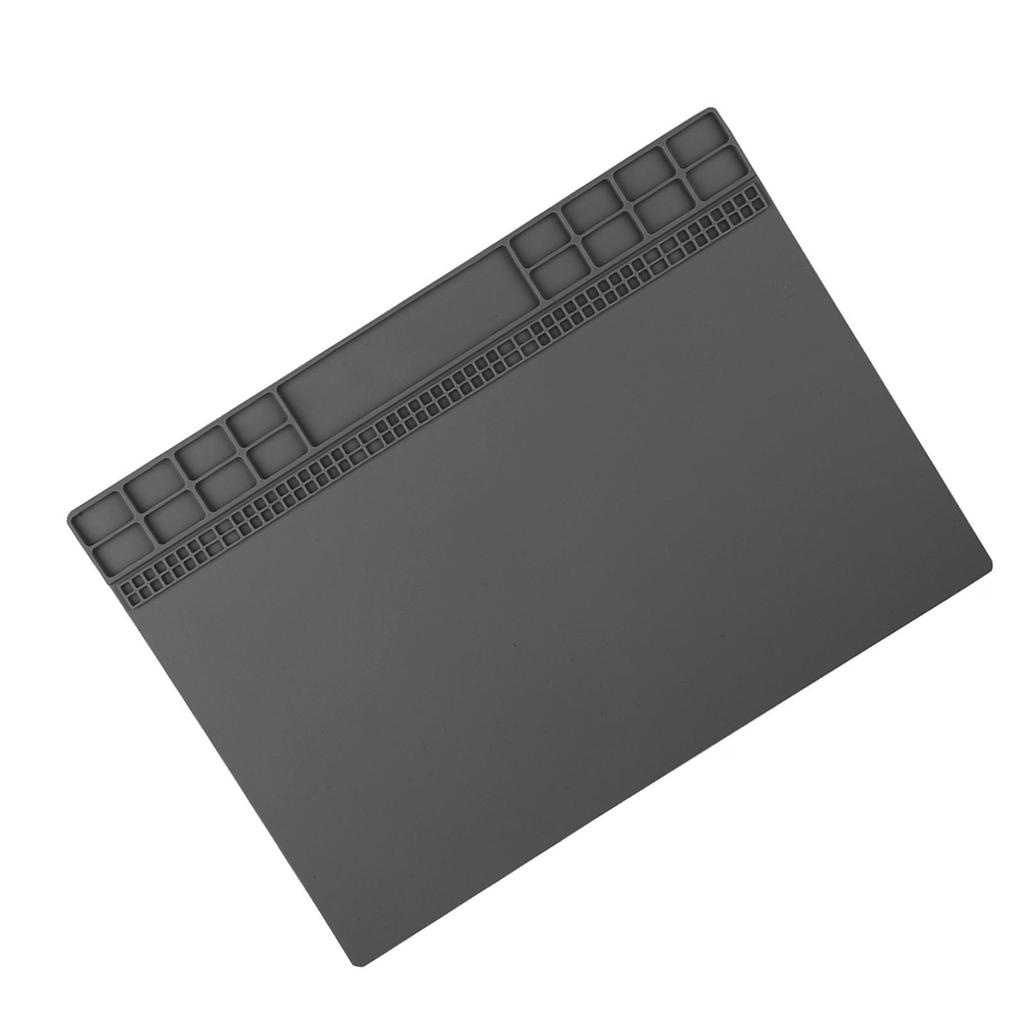 Heat Resistant Phone Computer Maintenance Platform Heat Insulation Pad Mat Gray