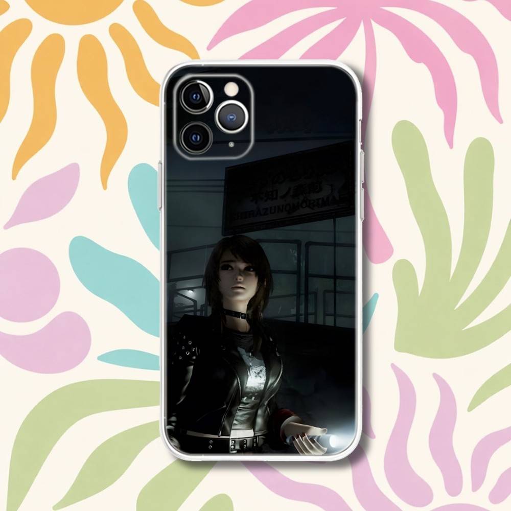 F-Fatal Frame 2 Remake Transparent Phone Case For iPhone 17,13,15,12,11,14,16 Pro Max Mini 7,8 Plus SE4,17E Air Cover Fundas