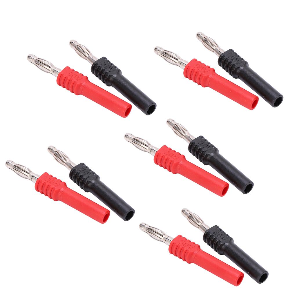5Set J.20025 Banana Plug Connector 4mm Male To 2mm Female Banana Connector Adapter for Industrial