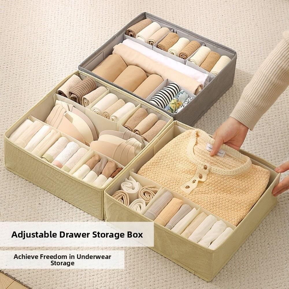 Dustproof Bra Storage Case Foldable Wardrobe Socks Organizer Convenient Underwear Storage Box Home