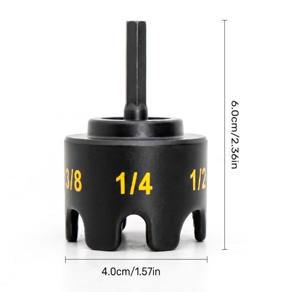 Multipurpose Nut Remover Tool Impact Drill Compatible Nuts Spinning Drill Kit  For Threaded Rods