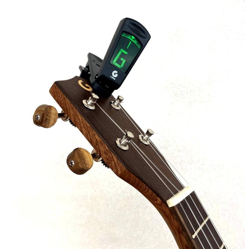 G-TUNER Клипсовый хроматический тюнер для укулеле и гитары