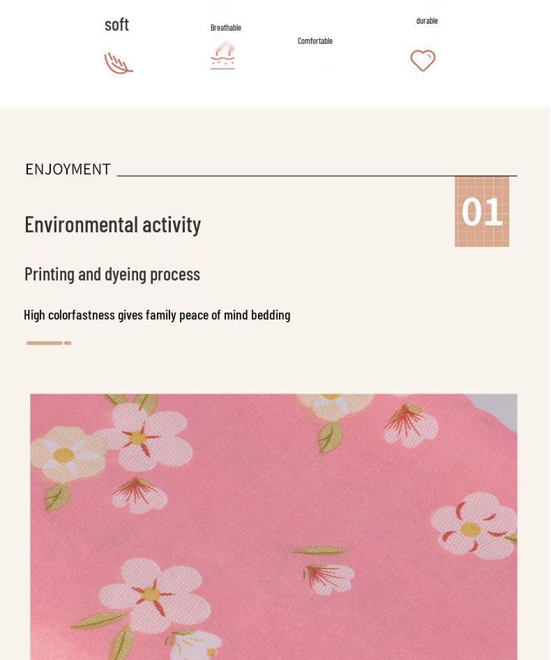 Пододеяльник из хлопка и шелка с внутренним наполнителем.