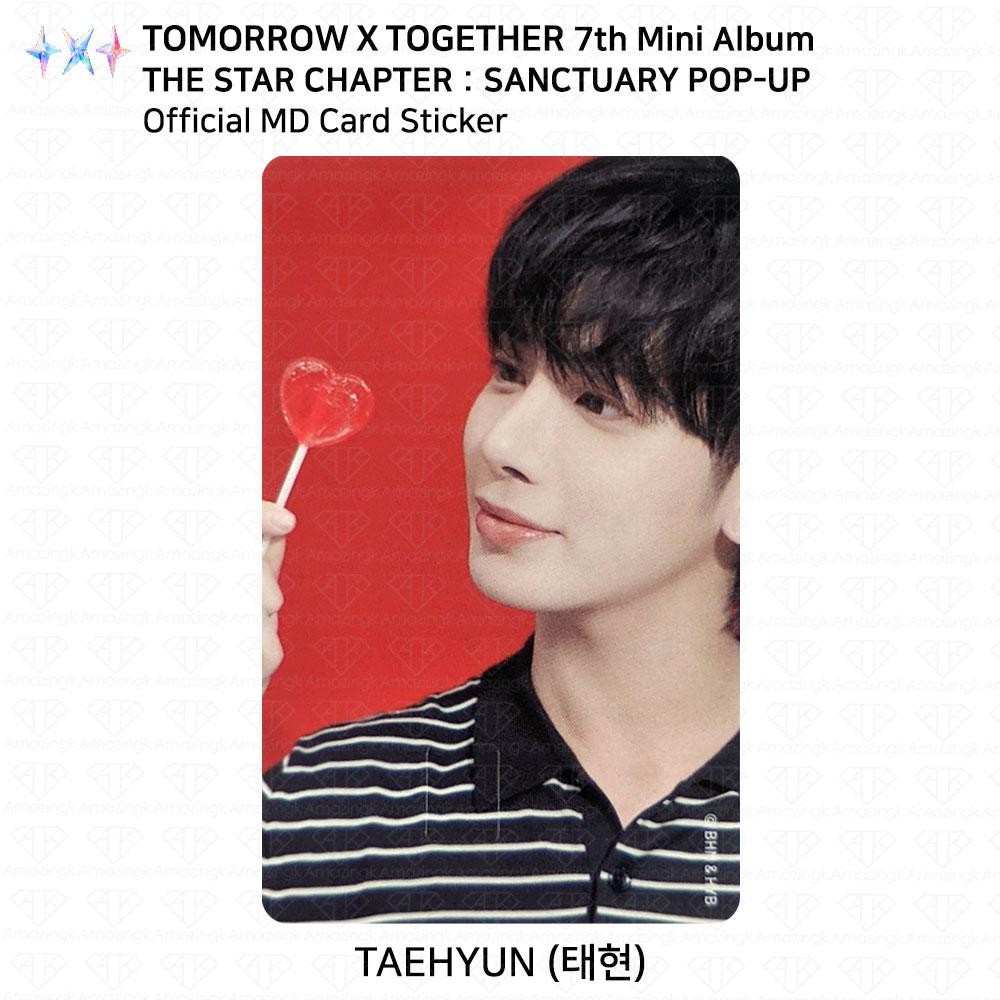 TXT 7-й мини-альбом The Star Chapter : SANCTUARY POP-UP MD Специальная фотокарточка