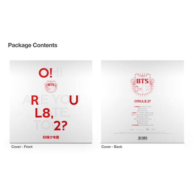 BTS 1-й мини-альбом O! RUL8,2?