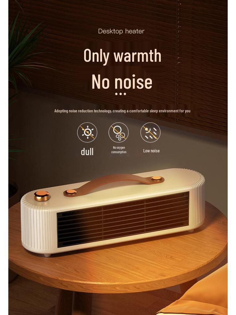 European Standard Portable Desktop Fan Heater for Quick Heating