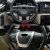 1PC ABS Chrome Car Steering Wheel Cover Decorative Sequins Sticker for Ford Everest Explorer Endeavour 2015-2019 2020 2025+
