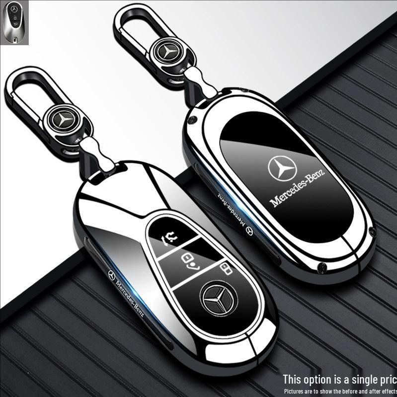 Чехол для ключа Mercedes-Benz для C200L, A180, E300L, GLC260, GLA, GLB, S-класса, B-класса, GLE