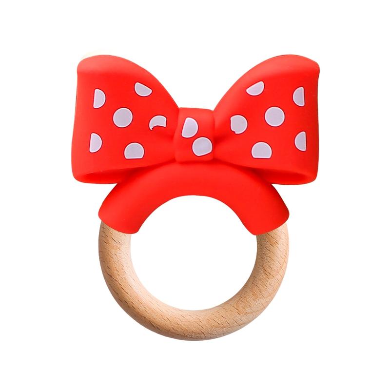 1Pcs Baby Silicone Teether Teething Chew Toys Bpa Free Silicone Diy Pacifier Chain Necklaces Pendant Cartoon Animal Teethers