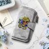 Cute Dinosaur Print Long Wallet Fashion Casual Portable Purse Creative Gift for Game Lovers
