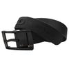 BURTLE Silicone Belt Size Black 4104, Waterproof, Metal-Free, 35,